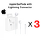 TikTok Bundle: Apple EarPods with Lightning Connector- 3PCS - Smartzonekw