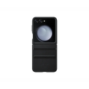 Samsung Galaxy Galaxy Z Flip5 Flap Eco-Leather Case - Black (EF-VF731PBEGWW)-smartzonekw