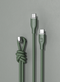 Voltme Powerlink Rugg Double Nylon Cable Type C to Type C 3A / 1M (60W)-smartzonekw