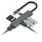 ROCKROSE 6-Port Aluminum USB-C Hub-smartzonekw