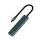 ROCKROSE 6-Port Aluminum USB-C Hub-smartzonekw