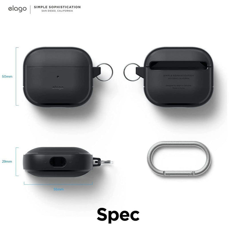 Elago AirPods 3 EDC Case - Black-smartzonekw