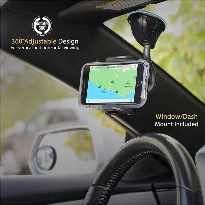 Scosche Stuckup Window/Dash + Vent 4 IN 1 UNIVERSAL MOUNTING KIT FOR MOBILE DEVICES-smartzonekw