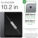 Zugu iPad 10.2" (7th, 8th & 9th Gen) Muse Case - Black-smartzonekw