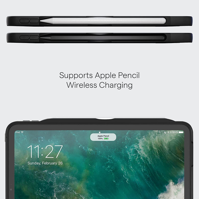 Zugu Case iPad Pro 12.9" Gen 6/5/4/3 (2018-2022) - Black - Smartzonekw