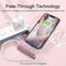 Iwalk Link Me Plus Pocket Battery 4500 mAh  for iPhone - Pink Diamond-smartzonekw