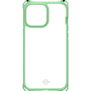 Itskins Hybrid Sling Case for iPhone 13 Pro Max - Light Green And Transparent-smartzonekw