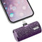 Iwalk Link Me Plus Pocket Battery 4500 mAh  for iPhone - Purple Diamond-smartzonekw