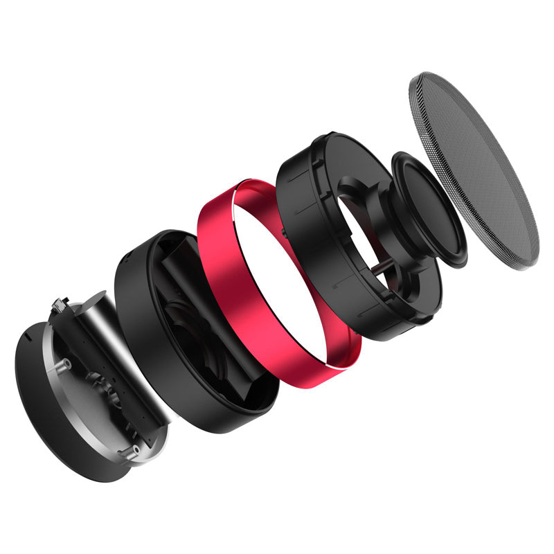 Havit M13+ Portable Bluetooth Speaker - Black/Red