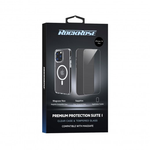 ROCKROSE Premium Protection Suite I for iPhone 14 Pro-smartzonekw