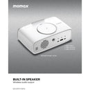 Momax  Q.Clock 5 Digital Clock with Wireless Charging (QC5W)-smartzonekw