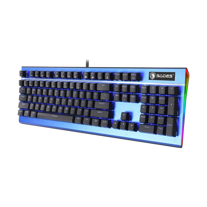 Sades Sickle Gaming Keyboard k13 - Blue-smartzonekw