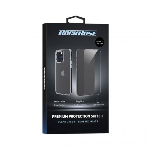 ROCKROSE Premium Protection Suite II for iPhone 14 Pro Max-smartzonekw