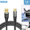 Rock Z21 Transparency Series Type C Fast Charge Data Cable 1.2M (RCB0837)-smartzonekw