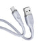 Voltme Powerlink Moss Liquid Silicon Cable USB A to Lightning 3A / 1.2M Zinc-Alloy Connector-smartzonekw