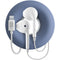 Cellularline Earphones MFI and Cable Reel HOOP - White (AUHOOPMFIIPHW)-smartzonekw