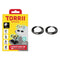 Torrii Bodyglass Camera Lens Protector (Individual Aluminium Ring) Anti-Bacterial Coating for iPhone 15 / iPhone 15 Plus – Black-smartzonekw