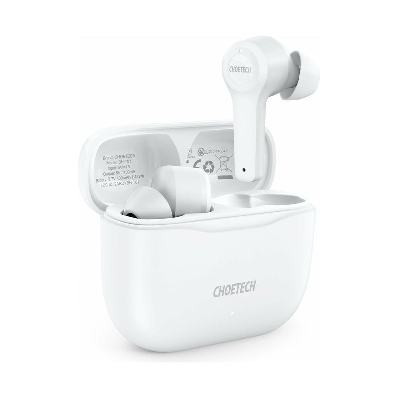 Choetech TWS Earphone - White (BH-T01) - smartzonekw