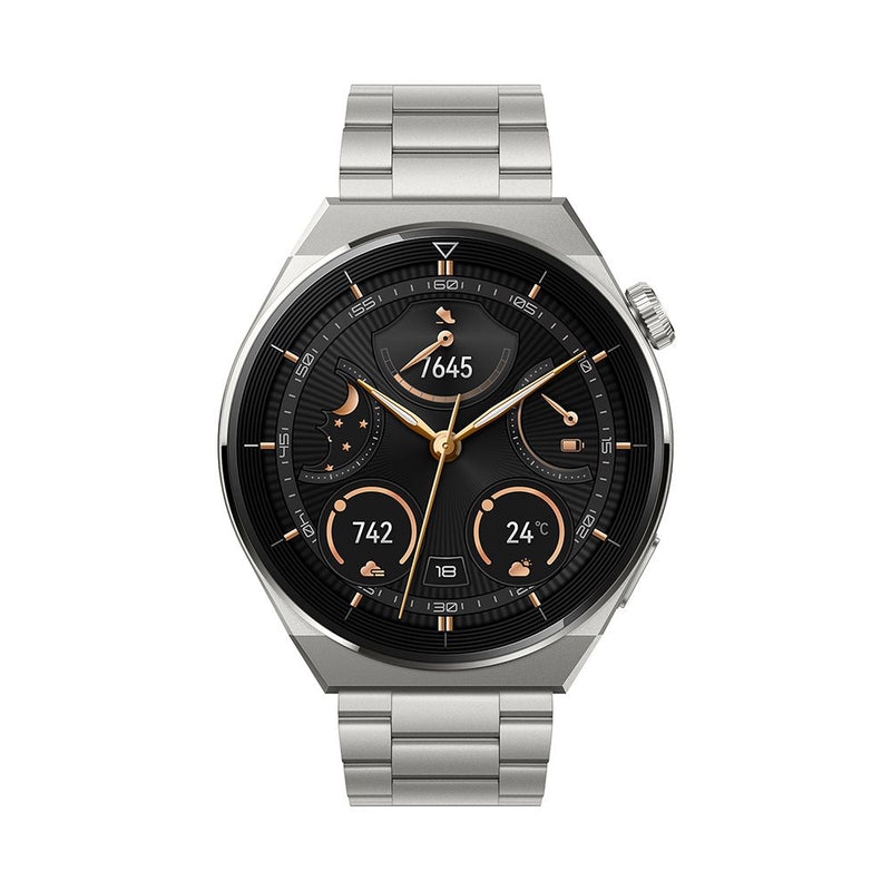 HUAWEI Watch GT 3 Pro 46mm Titanium - Gray (Odin-B19M)-smartzonekw