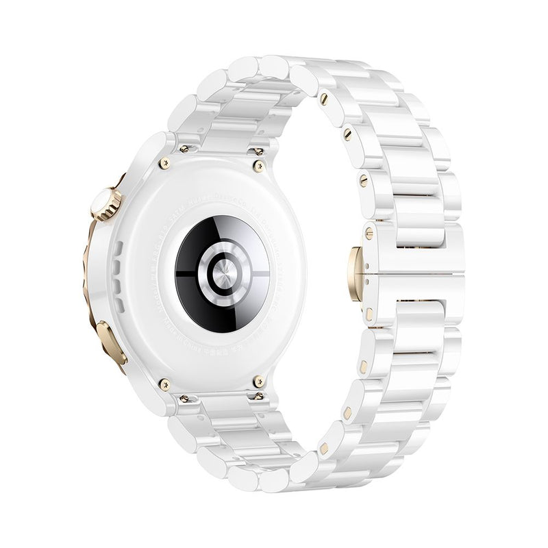 HUAWEI Watch GT 3 Pro  Frigga Smart Watch 43mm - Gold Bezel White-smartzonekw