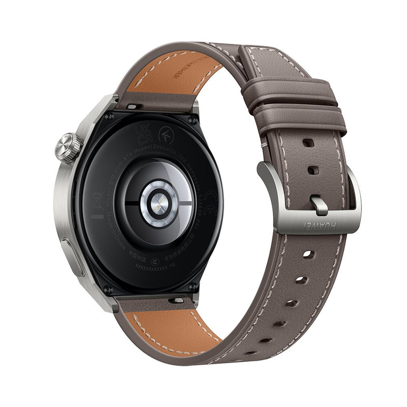 HUAWEI Watch GT 3 Pro 46mm Leather -Gray (Odin-B19V)-smartzonekw