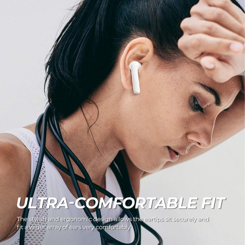 SoundPeats TrueAir, 30 Hours Playtime Compact & Lightweight Earbuds - smartzonekw
