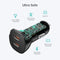 CHOETECH 40W Dual USB C Port Car Charger - White-smartzonekw