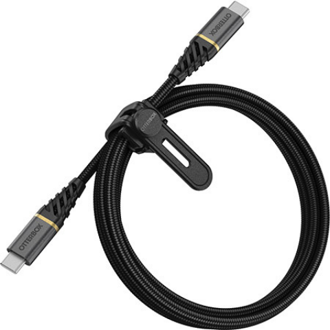 Otterbox USB-C to USB-C Fast Charge Cable – Premium 2 Meter - Black (78-52678) - smartzonekw
