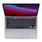 13-inch MacBook Pro M1 chip 8-C CPU 8GB 8-C GPU 256GB SSD Arabic/English Keyboard - Space Grey (MYD82AB/A)