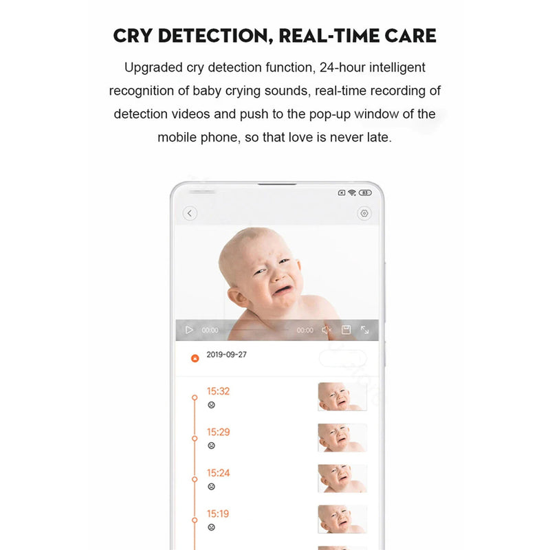Xiaomi IMILAB A1 CMSXJ19E Smart IP Camera 3MP 1080P 360° PTZ IR Night Vision Home Security Baby Cry Monitor&nbsp; - smartzonekw