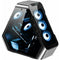 JONSBO TR03-G Silver Triangular ATX Computer Case-smartzonekw