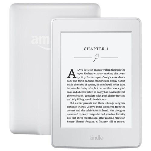 Amazon Kindle Paperwhite 7th Gen, 6-inch, 4GB, Wi-Fi, E-Reader Tablet - White - smartzonekw