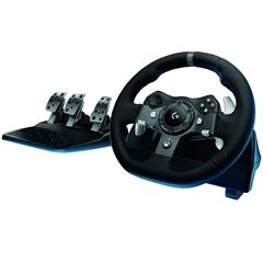 Logitech G920 Driving Force Racing Wheel for Xbox One and PC - Black - Smartzonekw