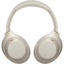 Sony WH-1000XM4 Wireless Industry Leading Noise Canceling Headphone - Silver - Smartzonekw