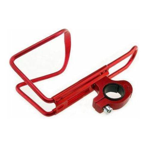 Water Bottle Cup Metal Holder Mount for Scooters -Red  (T-10B-R) - smartzonekw