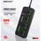 ONESAM OS-T91 Auto-id 4.2A Power Socket Charger + 2 USB-C + 8 USB-A Output + 4 Universal Socket Rated Power 3000W  UK Plug - Smartzonekw
