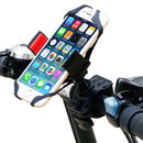 Plastic Phone Mount For Scooter -Black  (T-5B) - smartzonekw