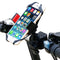 Plastic Phone Mount For Scooter -Black  (T-5B) - smartzonekw