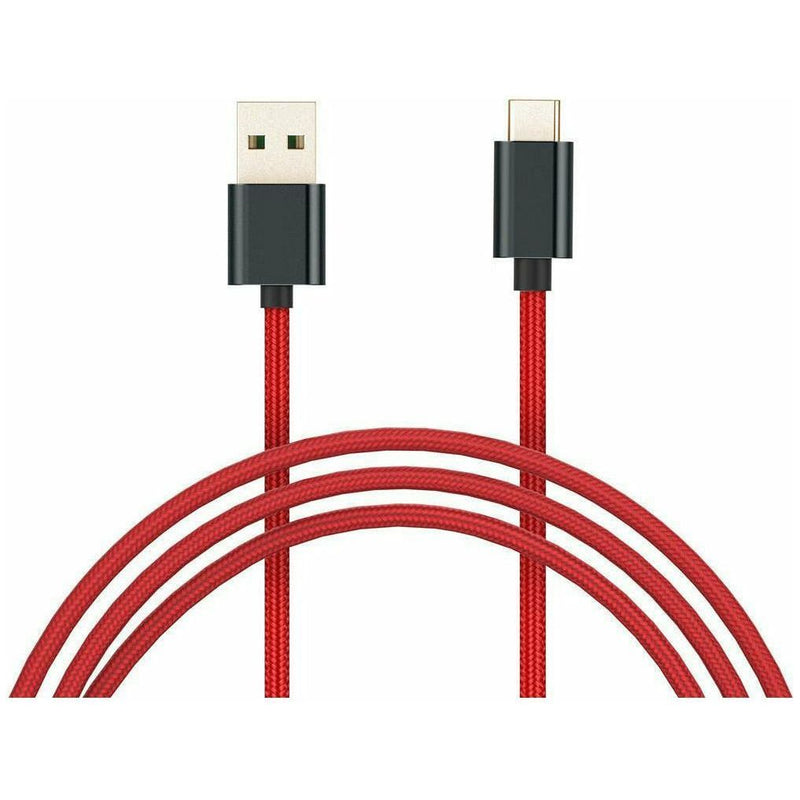 Mi Braided USB Type-C Cable 100cm (Red) - Smartzonekw