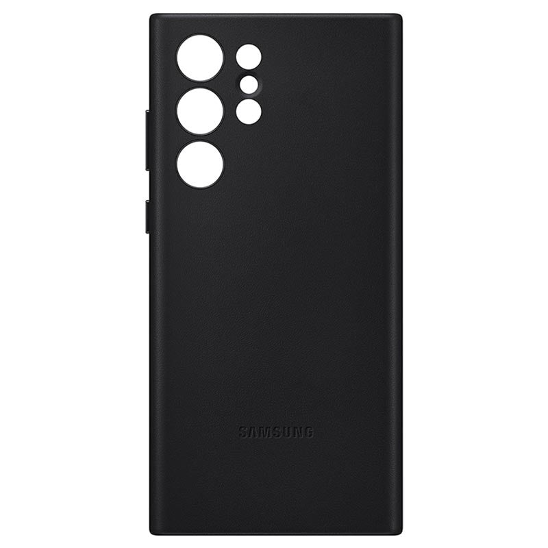 Samsung Galaxy S22 Ultra Leather Cover (EF-VS908LBEGWW) - Black - Smartzonekw
