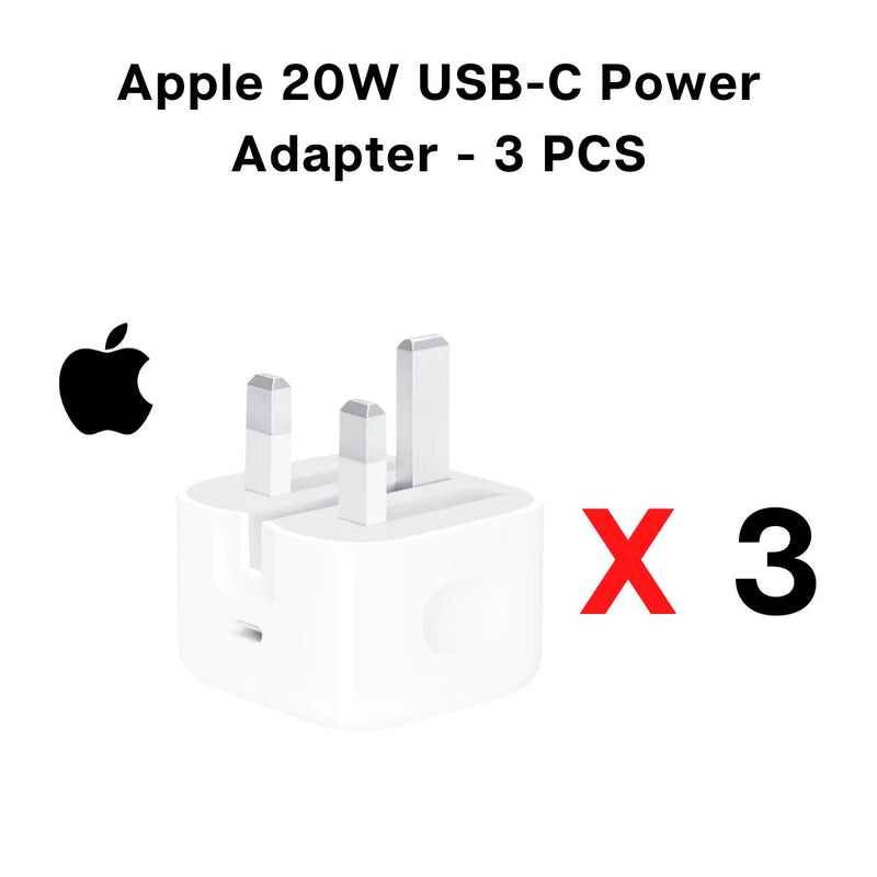 Apple 20W USB-C Power Adapter - 3PCS-smartzonekw