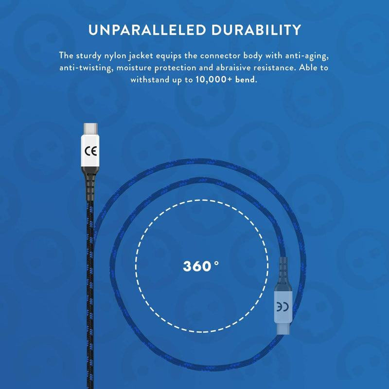 Numskull PS5 Play and Charge USB C Charging Cable For PlayStation 5 - smartzonekw