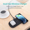 CHOETECH 5-Coil Dual Fast Wirless Charger ( T535-S Honeycomb )-smartzonekw