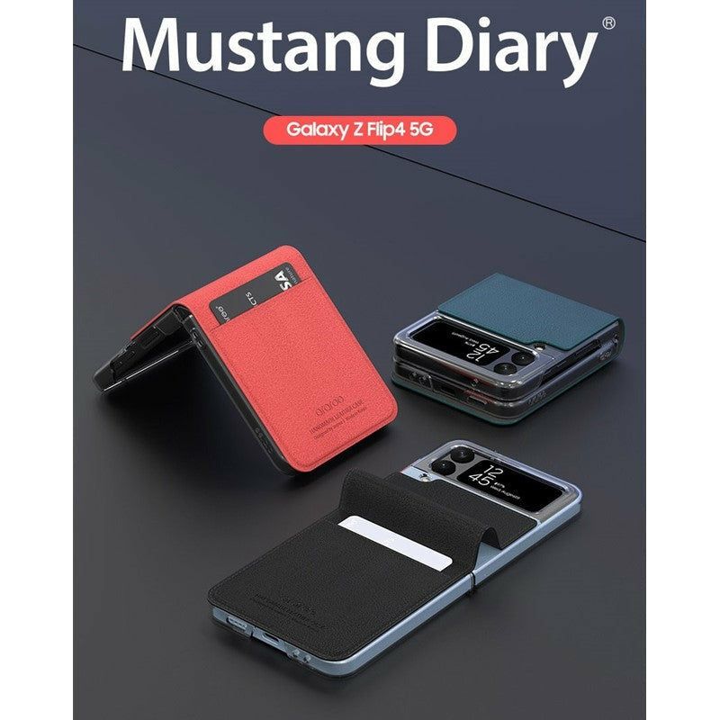 Araree Mustang Diary Case For Samsung Galaxy Z Flip 4 - Smartzonekw