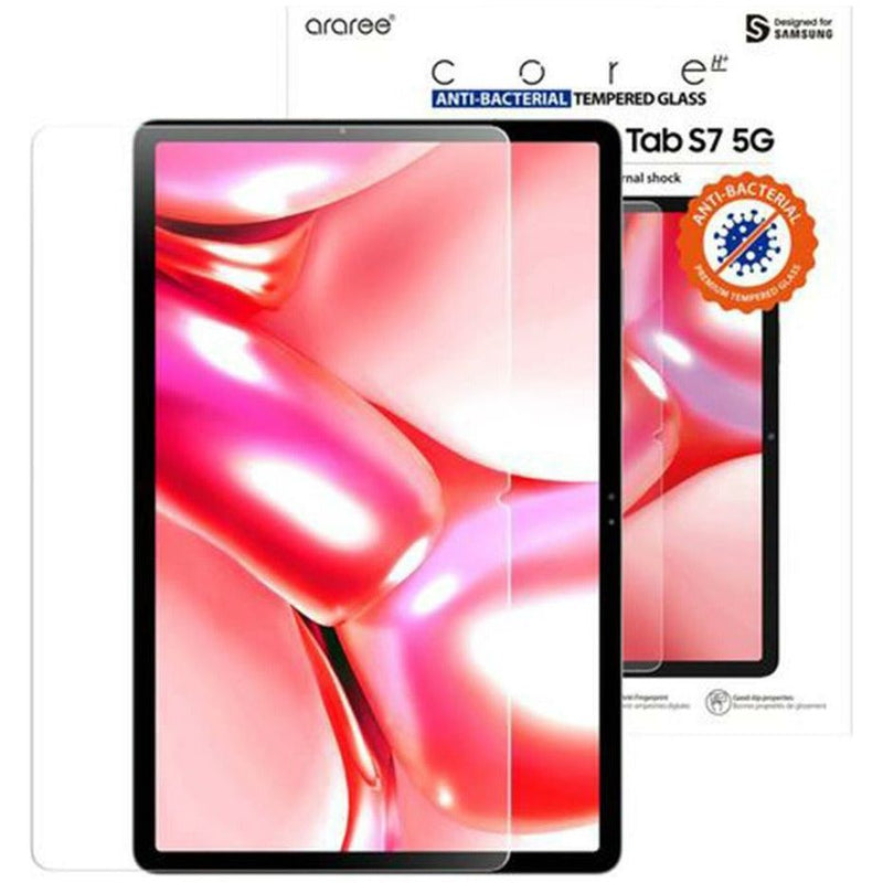 Araree Sub Core Anti-Bacterial Tempered Glass For Samsung Galaxy Tab S7 - Clear - Smartzonekw