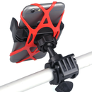 Plastic Phone Mount For Scooter - Red (T-5B-R) - smartzonekw