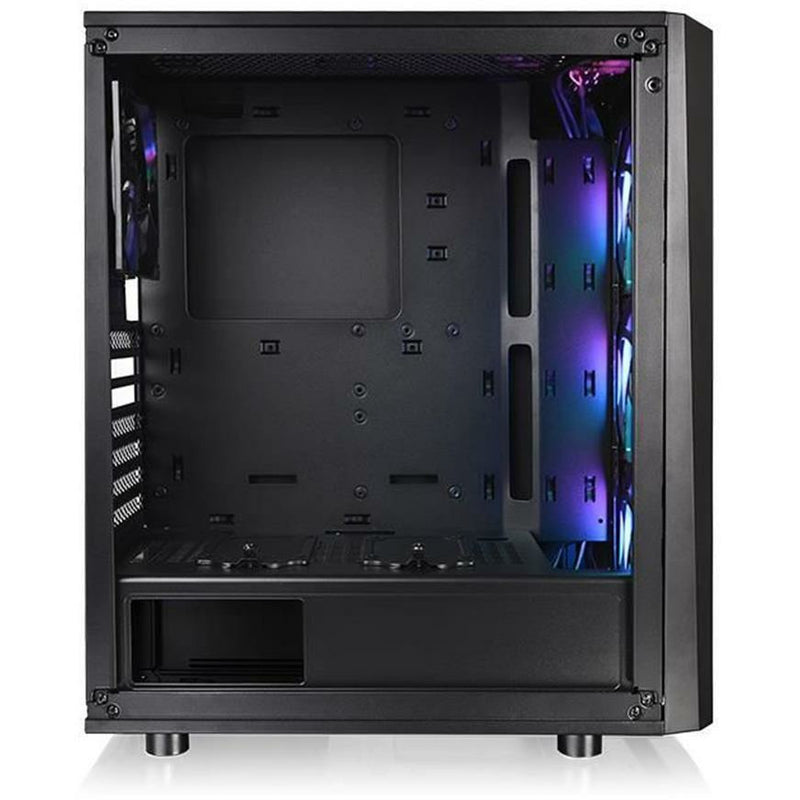 Thermaltake Versa J24 Tempered Glass ARGB Edition Mid-Tower Chassis - Black - Smartzonekw