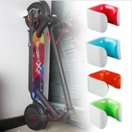 Wall Mount Bracket for Scooters - Red  (T-28-R) - smartzonekw