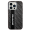 AMG Transparent Double Layer Case with Carbon Pattern II Anti-Explosion for iPhone Pro - Black-smartzonekw