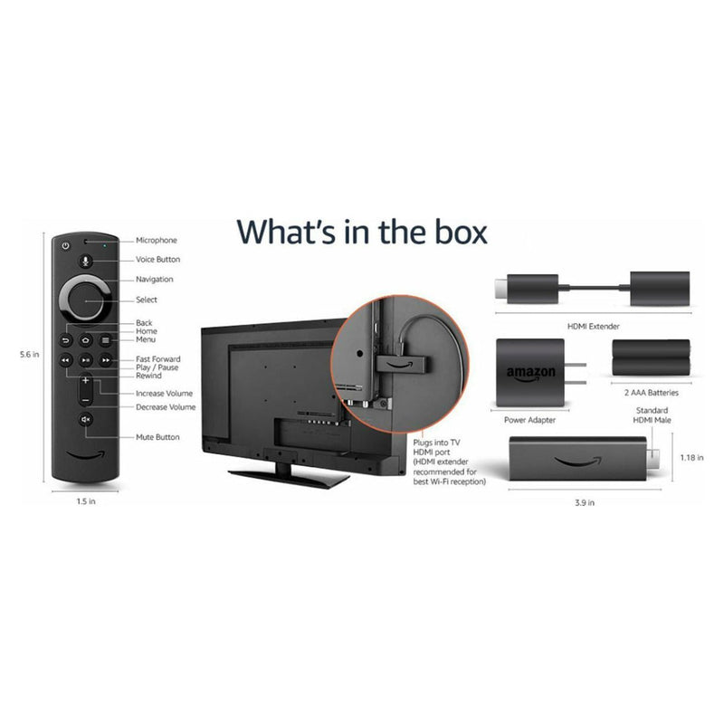 5 of Amazon - Fire TV Stick 4K with All-new Alexa Voice Remote, Streaming Media Player - smartzonekw